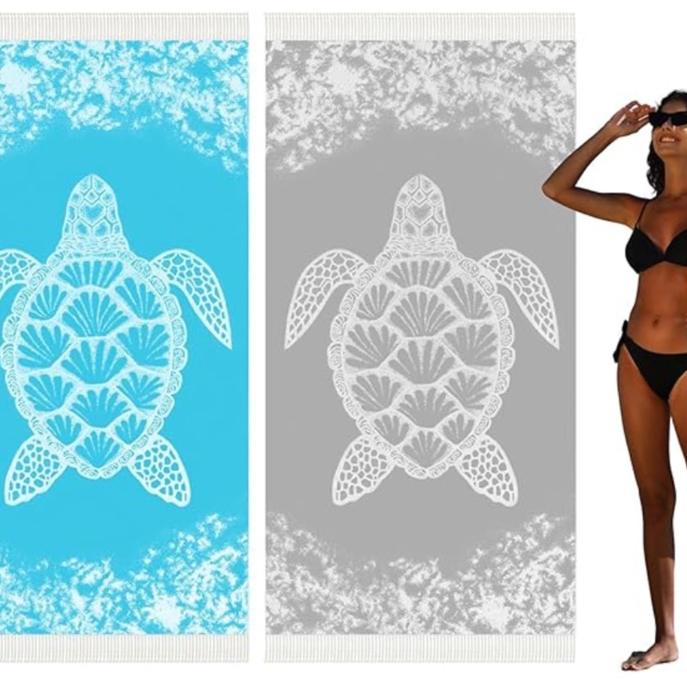 2 Pack Turkish Beach Towel